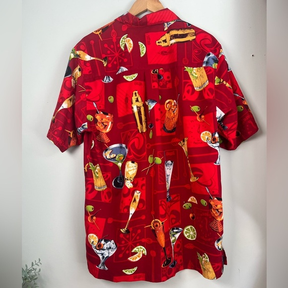 Vintage Bill Blass Paradise Found Martinis Beer Champagne Lounge Vacation Medium - Picture 2 of 9